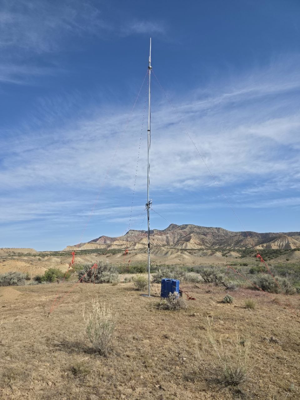 Remote repeater deployment equipment for the Trans Rockies Desert Gravel Race 2026