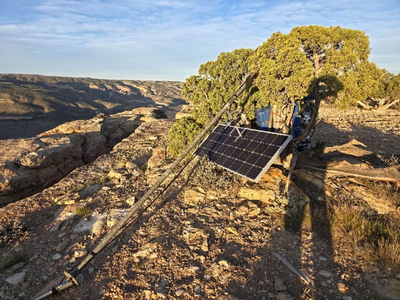 UTMB Desert Rats Race 2026 remote repeater deployment photo 9