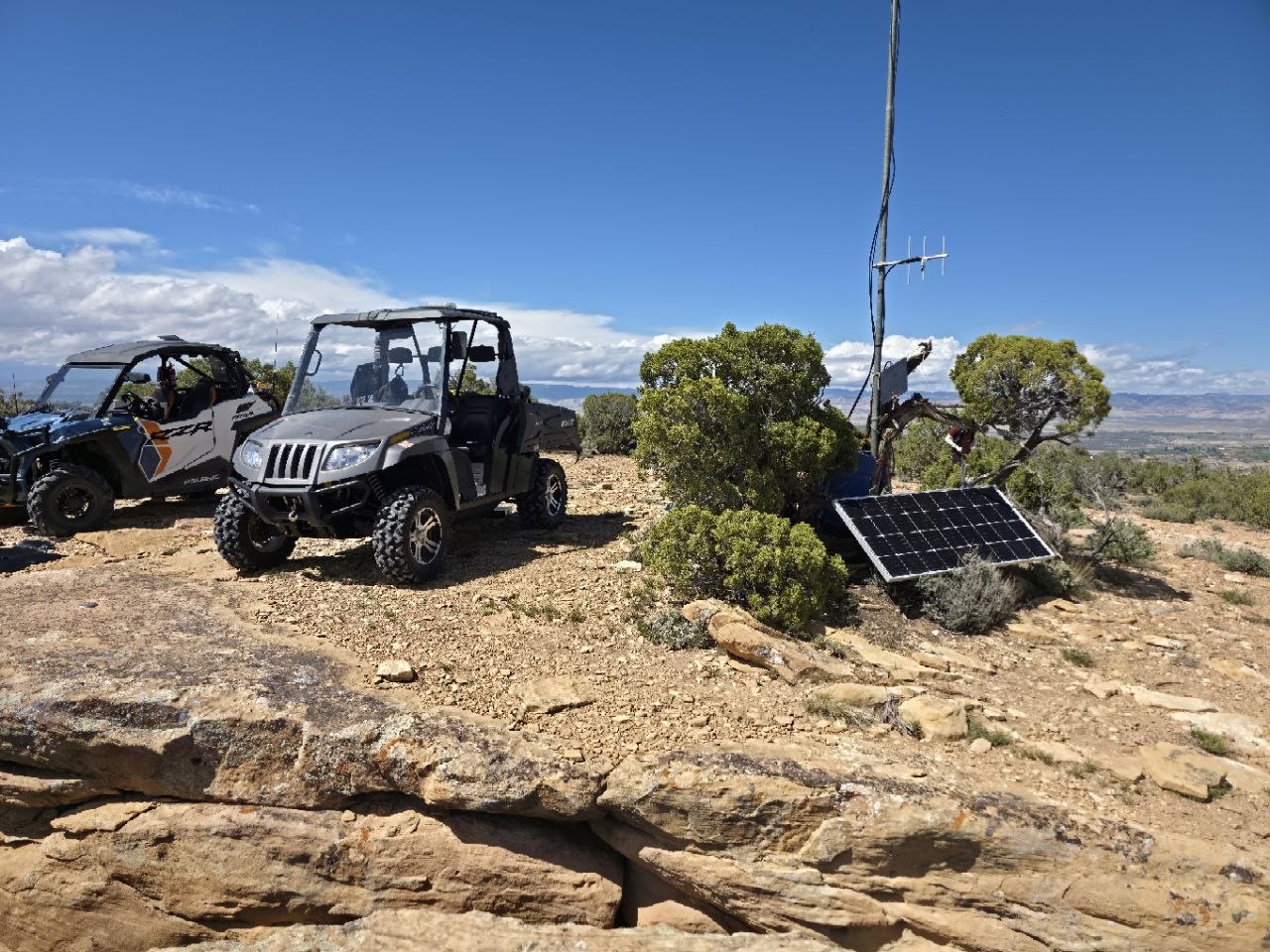 UTMB Desert Rats Race 2026 remote repeater deployment photo 10