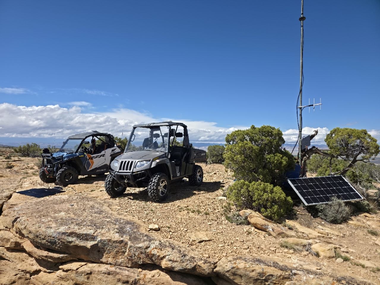 UTMB Desert Rats Race 2026 remote repeater deployment photo 11