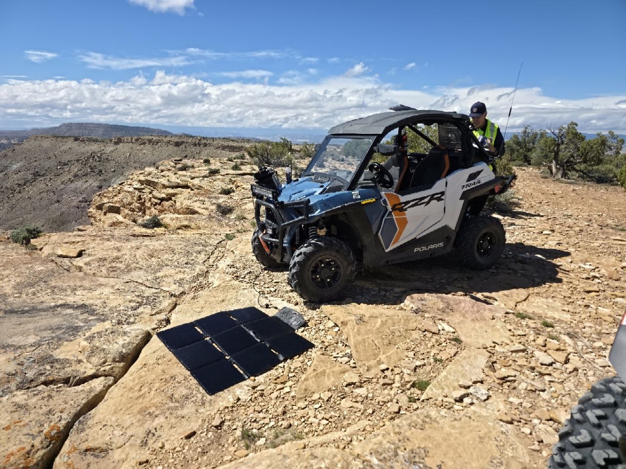 UTMB Desert Rats Race 2026 remote repeater deployment photo 15