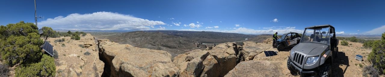 UTMB Desert Rats Race 2026 remote repeater deployment photo 17