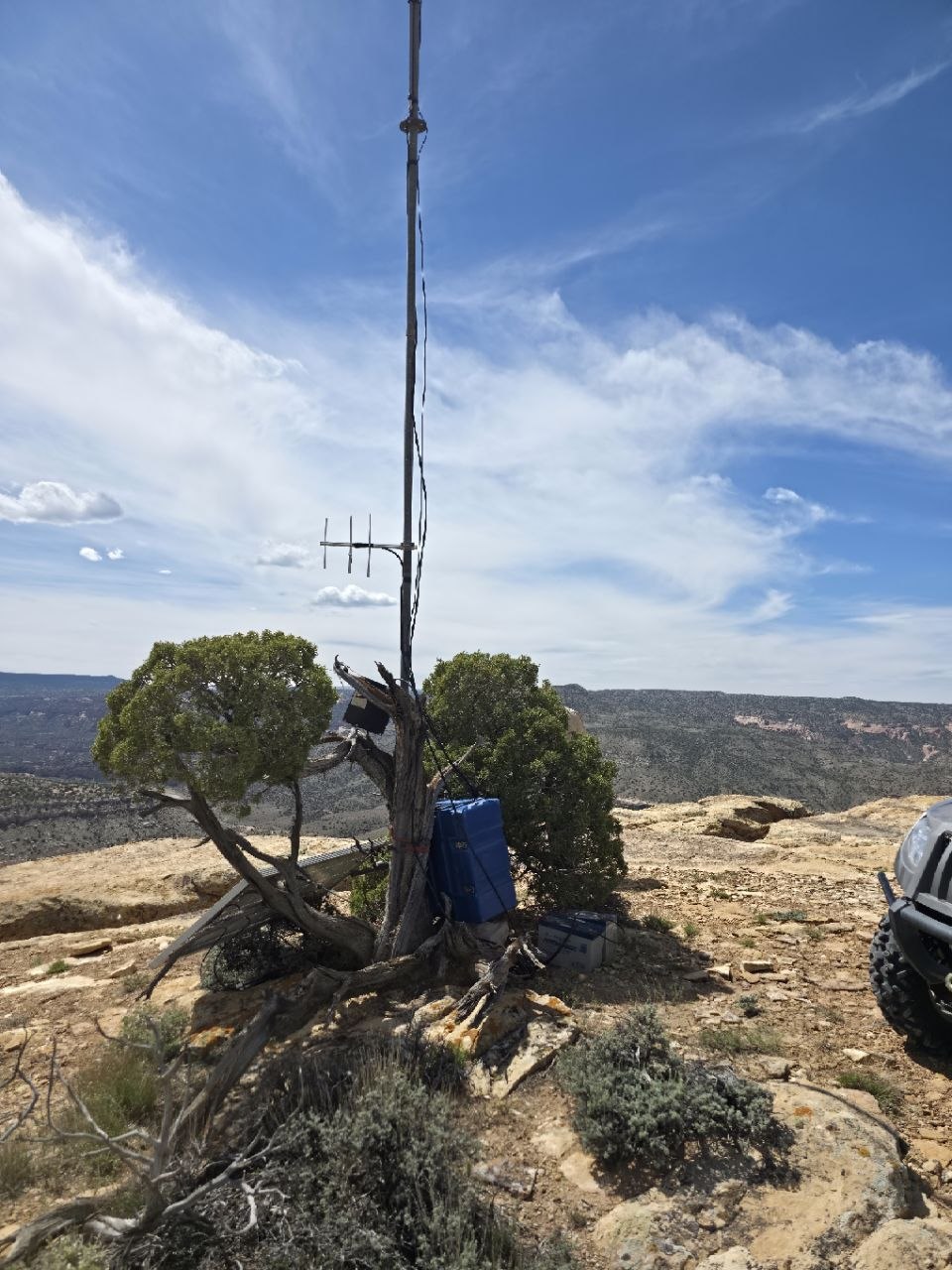 UTMB Desert Rats Race 2026 remote repeater deployment photo 18